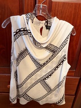 Rachel Zoe Casual Tank Top, Size Large